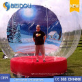 Durable PVC Giant Photo Inflatable Christmas Human Snow Globe